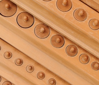 Knobbed cylinders